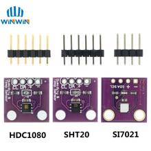 1PCS DC1080 Si7021 SHT20 Industrial High Precision Humidity Sensor with I2C Interface GY-213V-SI7021 2024 - buy cheap