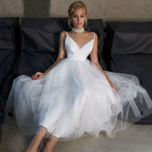 Свадебное платье с сексуальным v-образным вырезом, платье Vestido De Noiva платье Vestidos De Soiree Формальные Robe De Soiree, с надписью "Bride To Be" suknia Slubna 2024 - купить недорого