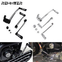 Motorcycle Black/Chrome Heel Toe Shift Lever W/ Shifter Pegs Brake Arm Pedal Kit For Harley Touring 97-2016 Electra Street Glide 2024 - buy cheap