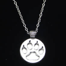 New Fashion Necklace 21mm bear paw Pendants Short Long Women Men Colar Gift Jewelry Choker 2024 - buy cheap