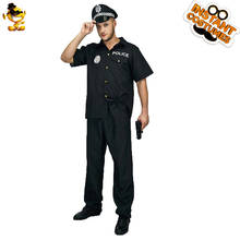 Disfraces de Halloween para hombre, disfraces de fantasía para adultos, disfraces de policía, Cosplay, fiesta de Halloween 2024 - compra barato