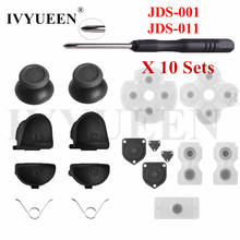 10 Sets R2 L2 Trigger Buttons +Controller Conductive for PlayStation 4 dualshock 4 PS4 Pro Slim Rubber Analog Stick Caps Parts 2024 - buy cheap