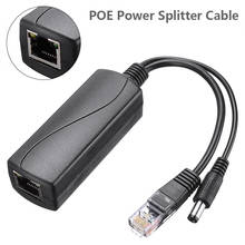 Cable divisor Ethernet de 48V a 12V, adaptador POE activo de 100/100Mbps, novedad, 1 unidad 2024 - compra barato