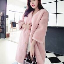 Fluffy 2020 Winter Women's Faux Fur Jacket Artificial Fur Overcoat Furry Coat Femme Plus Size Warm Fake Fur Outwear Z265 2024 - buy cheap