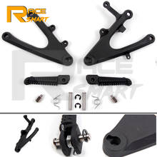 Motorcycle Front Foot Pegs Pedal Footrest Footpeg Rearset For YAMAHA YZF R1 YZF-R1 2004 2005 2006 2024 - buy cheap