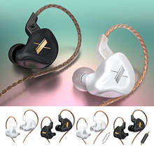 KZ-auricular interno EDX 1DD, dispositivo de audio sobre la oreja, con controlador dinámico magnético compuesto de 10mm, Cable desmontable de 0,75 MM 2024 - compra barato