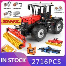 MOULD KING 17020 The Tractor 4000er Truck Remote Set Building Blocks Bricks Kids Educational Toys Christmas Gifts 2024 - buy cheap