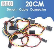 Cable Dupont de 20CM para Arduino, conector macho y hembra de 2,54mm, 2P/3P/4P/6P/8P, Kit de bricolaje 2024 - compra barato