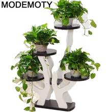 Stojaki Na Kwiaty Estanteria Escalera Plantas Table Estante Para Flores Outdoor Plant Rack Dekoration Balcony Shelf Flower Stand 2024 - buy cheap