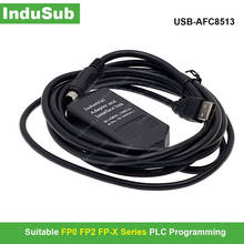 Cable de USB-AFC8513 Compatible con Panasonic FP0 FP2, serie FP-X, programación PLC, USB, AFC8513, cable de Comunicación 3M 2024 - compra barato