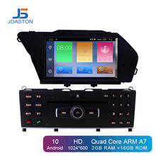 JDASTON Android 10.0 Car DVD Player For Mercedes Benz GLK 2008 2009 2010 GPS Navigation 1 Din Car Radio Audio Multimedia Stereo 2024 - buy cheap