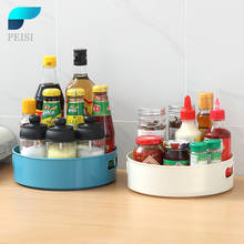 PEISI Rotating Frame Multifunctional Storage Rack Food Storage Container  Kitchen Seasoning Rack Box Home Kitchen Accessories 2024 - buy cheap