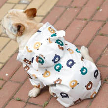 Pet Dog Raincoat Clothes Waterproof Dog Coat for Small Dogs Rain Jacket for Pug French Bulldog Poodle Bichon Corgi Dropshipping 2024 - buy cheap