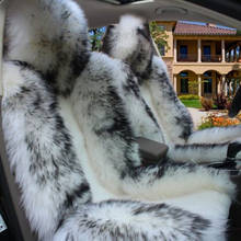 car seat cover wool шерсть Sheepskin For Honda Accord Odyssey FIT CITY Crosstour Crider VEZEL AVANCIER CR-V XR-V civic covers 2024 - buy cheap