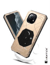 Сверхпрочный армированный Металлический Алюминиевый Чехол IMATCH для телефона Xiaomi Mi 11 Mi Note 10 10T Lite Pro, защитный бампер, противоударный чехол 2024 - купить недорого