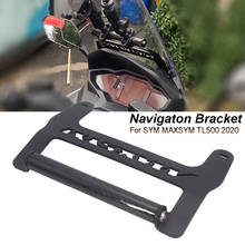 NEW Motorcycle Front Phone Stand Holder Smartphone Phone GPS Navigaton Plate Bracket For SYM MAXSYM TL 500 TL500 2020 2024 - buy cheap
