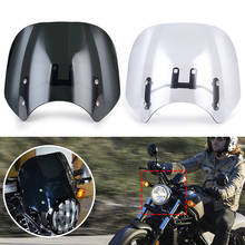 Tela de proteção para-brisa de motocicleta com suporte, para honda cmx500 warrior cmx 500 300 revol500 2014-2020 2024 - compre barato