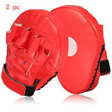 New 2pc Curved Boxing Bag Boxing Equipment Focus Punching Bags For Taekwondo Muay thai Karate Adults Kids PU Training Paws Pads 2024 - buy cheap