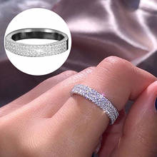 Luxury Ring Small Crystal Mosaic Rings for Women Wedding Female Engagement Jewelry Party Anillos Mujer Bague Femme Size 5-10 2024 - buy cheap