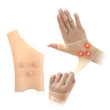 Guantes finos de terapia magnética para muñeca, alivio del dolor, soporte de mano 2024 - compra barato