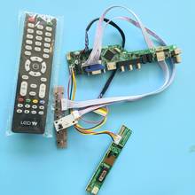 De Audio HDMI USB Placa de controlador de VGA AV LCD DVI para LTN156AT01 Panel 15,6 "remoto 1366X768 monitor de pantalla DIY 2024 - compra barato