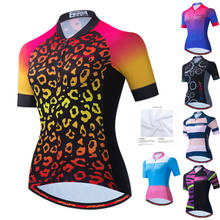 Weimostar Summer Bike Jersey Women Racing Sport Cycling Shirt Breathable MTB Bicycle Jersey Tops Road Cycling Jersey Cycle Wear 2024 - buy cheap