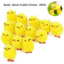 36Pcs Simulation Easter Chick Mini Artificial Toys Plush Chicken Gift Home Decor JDH88 2024 - buy cheap