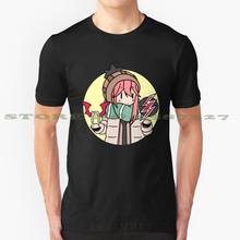 Laid Back Hentai Black White Tshirt For Men Women Laid Back Camp Anime Hentai Hentaihaven Yuru Camp Kawaii Anime Girl Anime 2024 - buy cheap