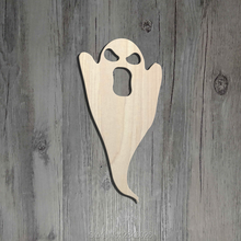 Enfeites de madeira fantasma de corte a laser, decoração de madeira inacabada, decoração de halloween, outono ou outono 2024 - compre barato