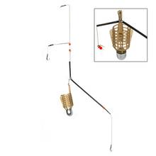 Fishing Lure Cage With Line Hooks 20G-50G Fish Bait Feeder Basket Holder Fishing Accessories 2024 - buy cheap