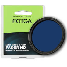FOTGA-filtro ND fino Variable, 8 modos, azul, Reduce la exposición, densidad neutra, ND2-ND400 ajustable 52 ~ 77mm 52 58 67 72 77mm 2024 - compra barato