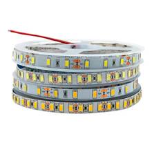 Tira de luces LED de 12V, 5m, 5630, 5730, IP20, IP65, impermeable, blanco frío cálido, rojo, verde, azul, 4000K, cinta Flexible de 60LED/m o 120LED/m 2024 - compra barato