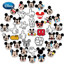 Disney 40pcs Cute Mickey Sticker Cartoon Mickey Sticker Water Cup Notebook Phone Waterproof Decoration Sticker 2024 - buy cheap