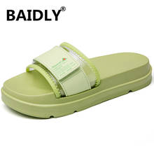 Quick-drying Thickened Non-slip Women Sandals Thick Sole House Slippers Women Bathroom Footwear Summer Beach Sandal Slipper 2024 - buy cheap