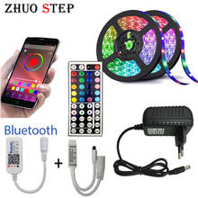 Bluetooth LED Strip Lights RGB 5050 10M 15M SMD Flexible Ribbon Fita Tape Diode DC 12V Control Adapter 2024 - buy cheap