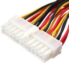 1PC 30CM ATX 24 Pin Male to 24Pin Female Power Supply Extension Cable Internal PC PSU TW Power Lead Connector Wire 2024 - buy cheap