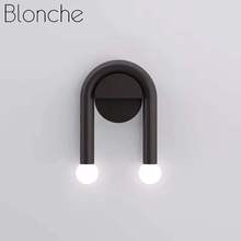 Modern Wall Lamp Led Nordic Lighting Fixture Minimalist Creative Living Bedroom Bathroom Bedside Decoration Indoor Sconces Light 2024 - buy cheap