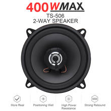 1 Piece 5 Inch 400W 2 Way Car HiFi Coaxial Speaker Vehicle Door Auto Audio Music Stereo Full Range Frequency Speakers for Cars 2024 - buy cheap
