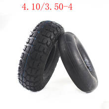 High quality  4.10/3.50-4 tyre &inner tube for  electric scooter tire Trolley  tyre 410/350-4 tire 2024 - buy cheap