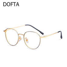 DOFTA-gafas graduadas de titanio para hombre y mujer, anteojos con montura Vintage redonda para miopía, óptica coreana, 5260 2024 - compra barato