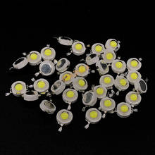 50pcs LED 3 W Diode HIgh Power Beads 3Watt White Light Emitting Brightness White Diodos LED Alta Luminosidad 3w Diodo DIY 2024 - buy cheap