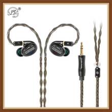 LZ A7 1 DD+4BA+2 Piezoelectric Ceramics Driver Hybrid 7 Unit In Ear Monitor HIFI Music Earbuds Earphones MMCX Detachable Cable 2024 - buy cheap