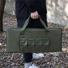 Espingarda militar tática de caça, 70cm, bolsa de transporte, arma, airsoft, náilon, mochila de pesca, equipamento durável de caça 2024 - compre barato