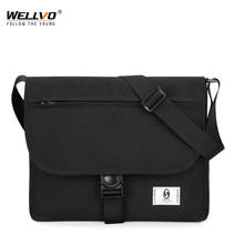 Bolsa mensageiro masculina 10 argolas, bolsa de viagem para laptop oxford de alta capacidade ipad bolsa xa770z 2024 - compre barato