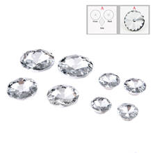 10Pcs Crystal Glass Upholstery Nails Diamond Buttons Tacks Studs Pins Craft Sofa Wall Furniture Decoration 16/18/25/30mm 2024 - buy cheap
