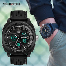 SANDA 2020 New Military Men's Watches Top Brand Luxury Waterproof Sport Watch Men S Shock Quartz Watches Clock Relogio Masculino 2024 - buy cheap
