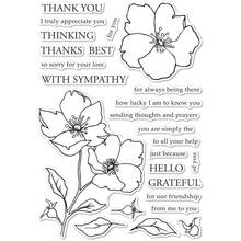 flower Transparent Clear Silicone Stamp/Seal for DIY scrapbooking/photo album Decorative clear stamp   A7068 2024 - buy cheap