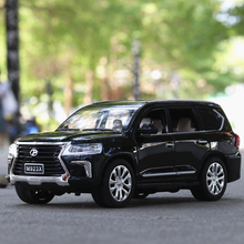 1: 24 Simulation Lexus LX570 Alloy Car Model SUV Baby Sitter Car Children's Toy Car 6 Open Door Audio Visual Toy Gift 2024 - buy cheap