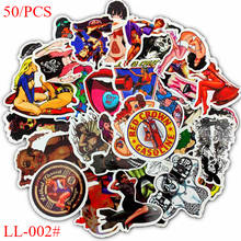 LL-002# Erotic beauty graffiti 50/PCS PVC sticker Art Crafts collection Gift wall Design sticker Graffiti Stickers 2024 - buy cheap