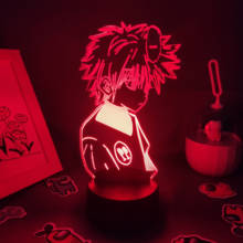 Candeeiro de mesa decorativo 3d do anime kilua trondyck, lâmpada de lava, caçador x, luz noturna rgb led, presentes legais, decoração para o quarto 2024 - compre barato
